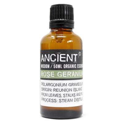 Rose Geranium Organic Essential Oil 50ml Rose Geranium Organic Essential Oil 50ml