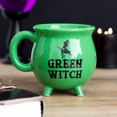 Green Witch Cauldron Mug Green Witch Cauldron Mug