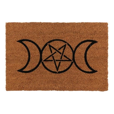 Natural Triple Moon Doormat Natural Triple Moon Doormat