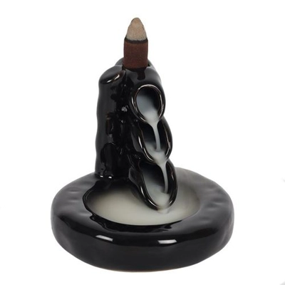 Bamboo Waterfall Backflow Incense Burner Bamboo Waterfall Backflow Incense Burner