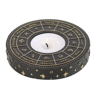 Astrology Wheel Tealight Candle Holder Astrology Wheel Tealight Candle Holder