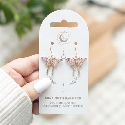 Luna Moth Earrings Luna Moth Earrings