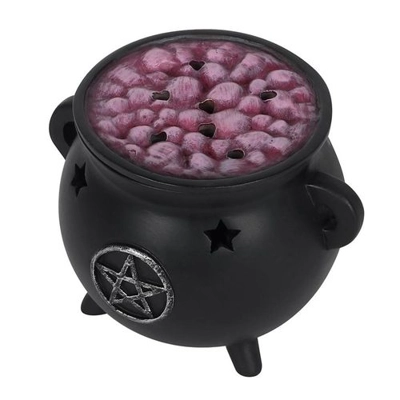 Pentagram Cauldron Incense Cone Holder Pentagram Cauldron Incense Cone Holder