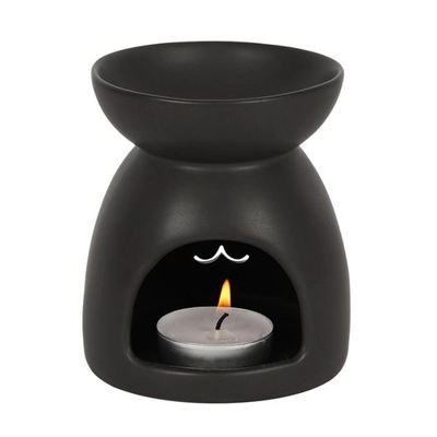Black Cat Cut Out Oil Burner and Wax Warmer Black Cat Cut Out Oil Burner and Wax Warmer