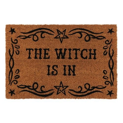 Natural The Witch Is In Doormat Natural The Witch Is In Doormat