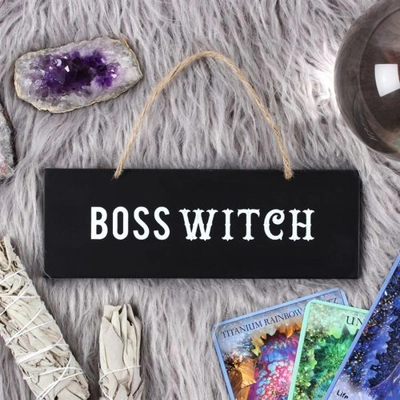 Boss Witch Wall Sign Boss Witch Wall Sign