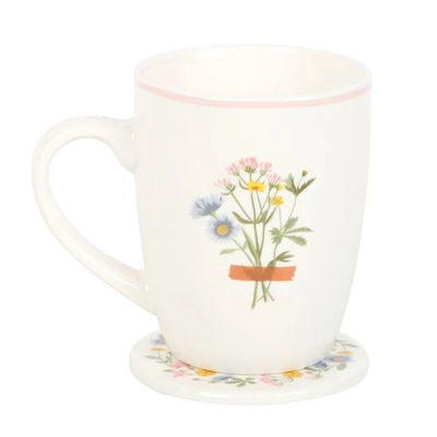 If Grandmas Were Flowers Floral Mug & Coaster Set If Grandmas Were Flowers Floral Mug & Coaster Set