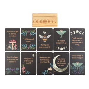 Affirmation Cards with Woode..