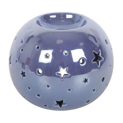 Purple Iridescent Star Oil Burner and Wax Warmer Purple Iridescent Star Oil Burner and Wax Warmer