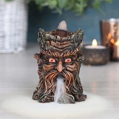 Small Green Man Backflow Incense Burner Small Green Man Backflow Incense Burner