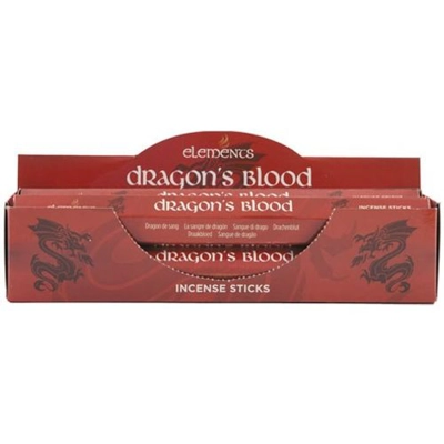 Set of 6 Packets of Elements Dragon's Blood Incense Sticks Set of 6 Packets of Elements Dragon's Blood Incense Sticks
