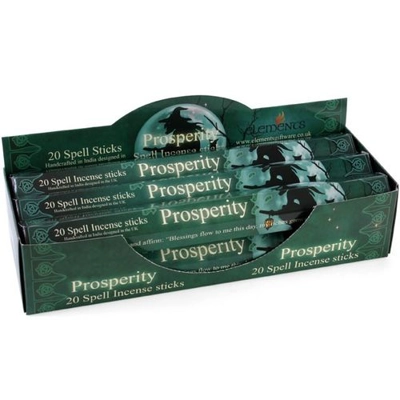 Set of 6 Packets of Prosperity Spell Incense Sticks by Lis.. Set of 6 Packets of Prosperity Spell Incense Sticks by Lis..