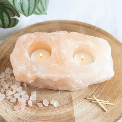 Salt Tealight Holder Salt Tealight Holder