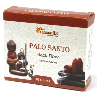 Aromatica Backflow Incense Cones - Palo Santo Aromatica Backflow Incense Cones - Palo Santo