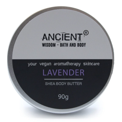 Aromatherapy Shea Body Butter 90g - Lavender Aromatherapy Shea Body Butter 90g - Lavender
