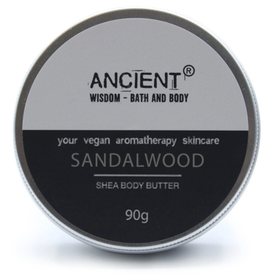 Aromatherapy Shea Body Butter 90g - Sandalwood Aromatherapy Shea Body Butter 90g - Sandalwood