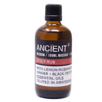Spicy Rub Massage Oil - 100ml Spicy Rub Massage Oil - 100ml