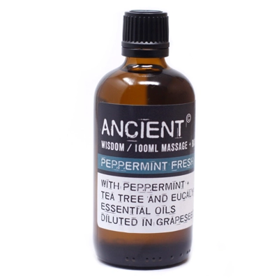 Peppermint Fresh Massage Oil - 100ml Peppermint Fresh Massage Oil - 100ml