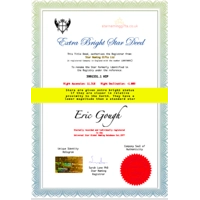 Extra Copy of Your Star Deed / Lunar Deed / Mars Deed Extra Copy of Your Star Deed / Lunar Deed / Mars Deed