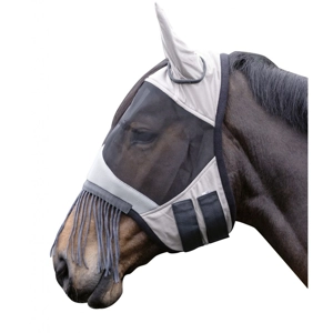 Fly mask with fringe