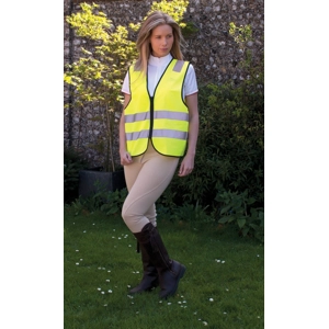 Harlequin Adults Hi - Viz Zipped Tabard