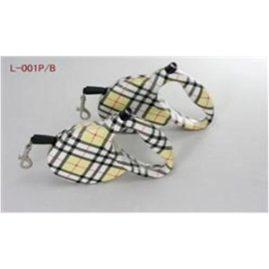 Checkered Retractable Dog Lead