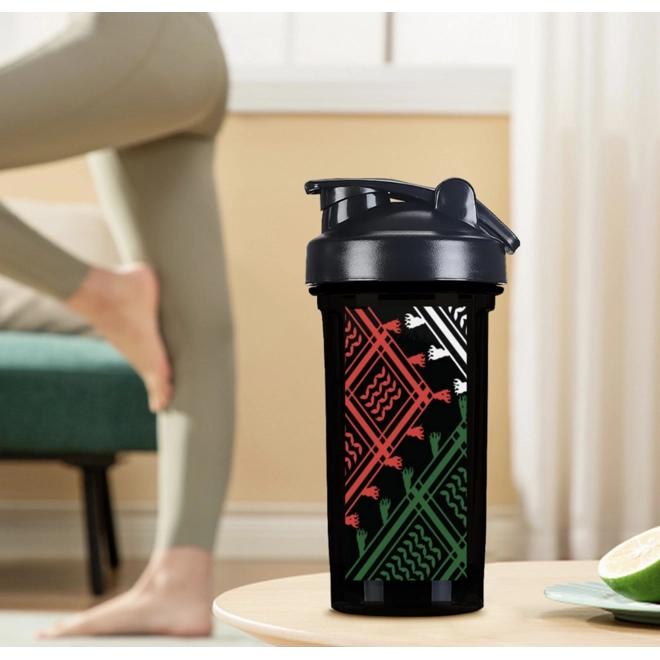 Additional Image for Palestine Keffiyeh Waterbottle