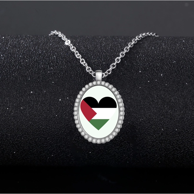 product Image for Palestine themed necklace