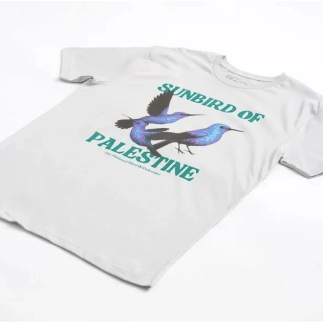 Additional Image for Sunbird of Palestine t-shirt