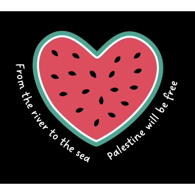 Additional Image for Palestine Love Heart Hoodie, From the river to the sea