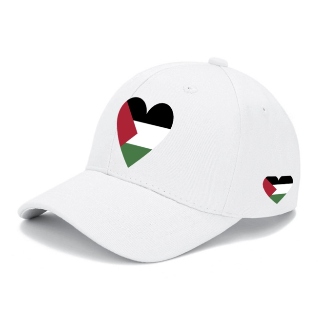 product Image for Palestine Flag Cap Love Heart
