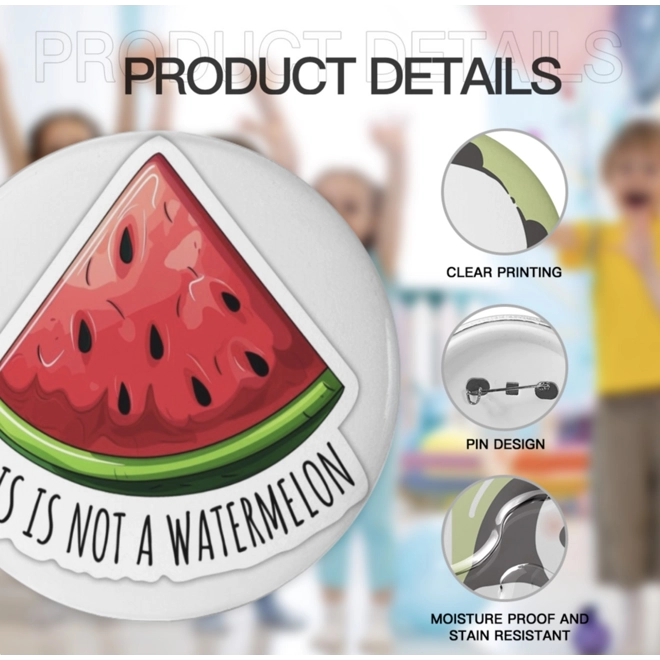 Additional Image for 5 Palestine badges