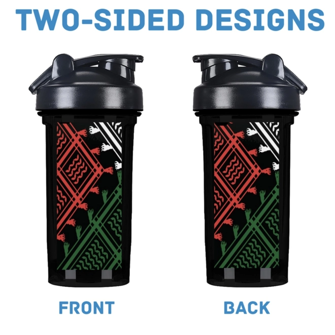 Additional Image for Palestine Keffiyeh Waterbottle