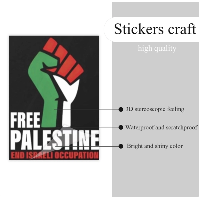 Additional Image for Sticker Free Palestine