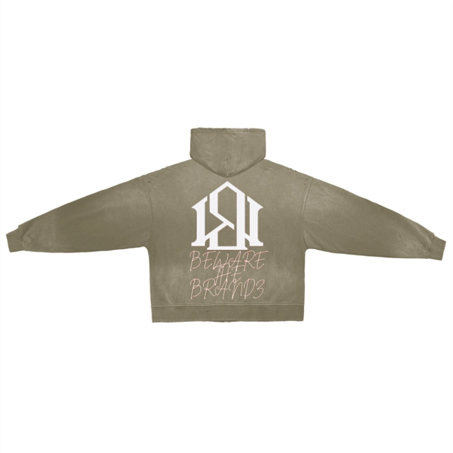 Additional Image for NEW BeWare Brandz Zip Up Fleece
