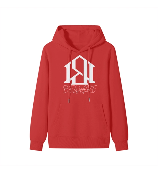 BeWare Brandz Red Heartbreaker Hoodie