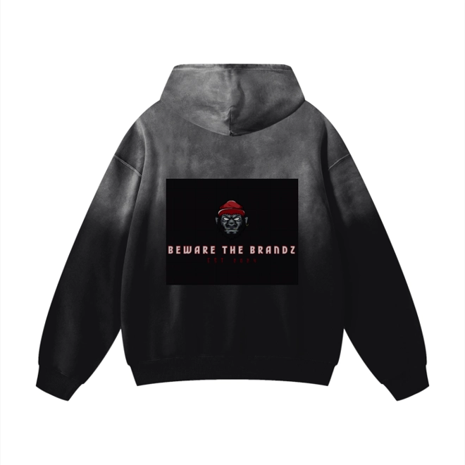 Additional Image for (1st design)BeWare Brandz Official Logo Hoody