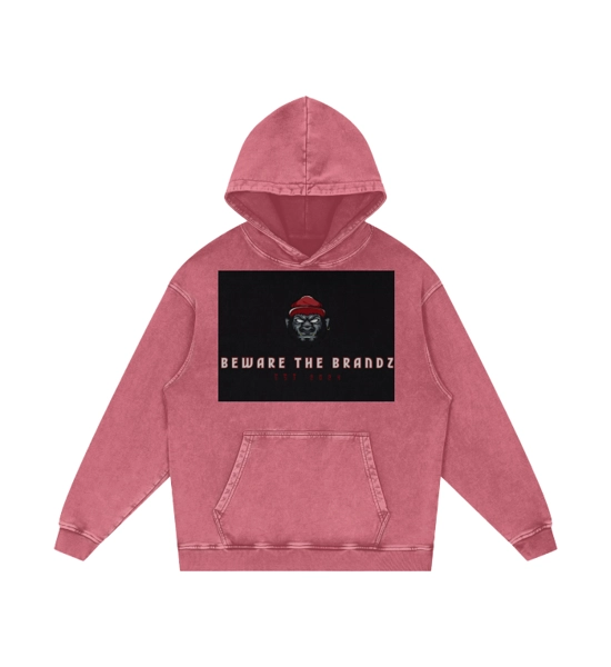 BeWare the Brandz Red Hoody