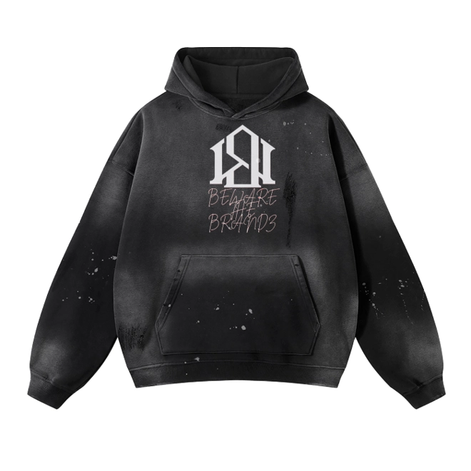 product Image for NEW BeWare The Brandz Black out Hoodie