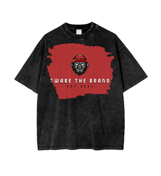 BeWare Brandz brush print T Shirt