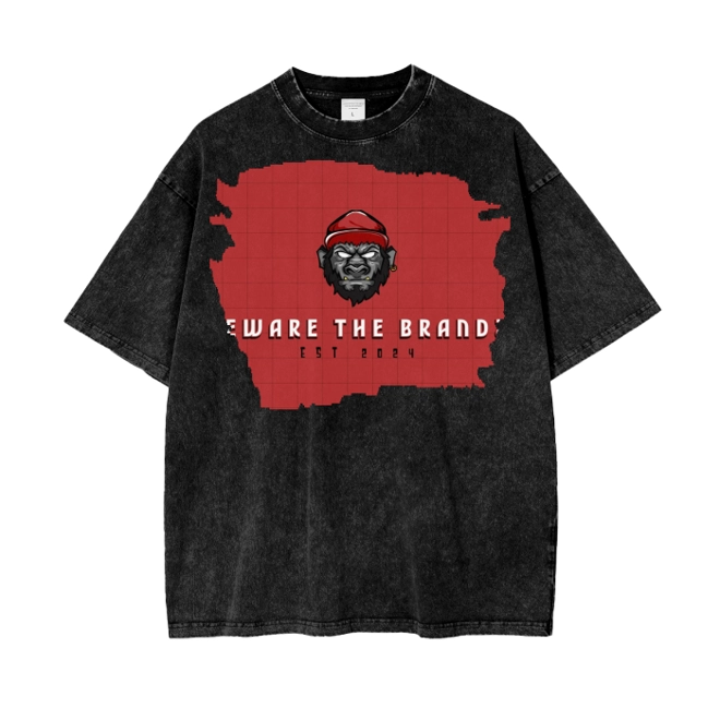 product Image for BeWare Brandz brush print T Shirt