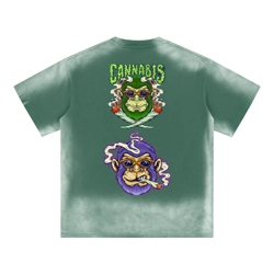 BeWare BrandzSmoking Monkey Cannabis Tee