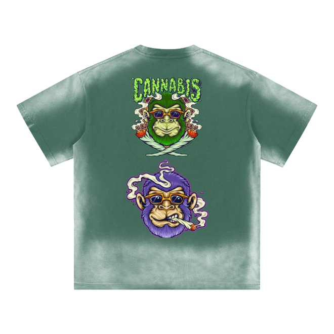 product Image for BeWare BrandzSmoking Monkey Cannabis Tee