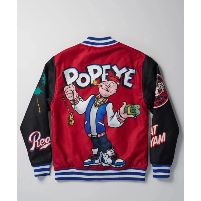 Additional Image for Reason Brand Varsity Jacket
