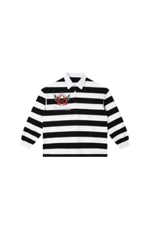 BeWare Striped long sleeve polo