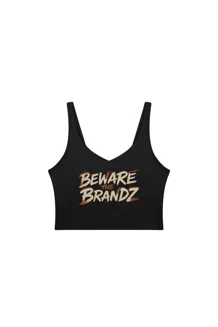 Women’s crop top tank tee