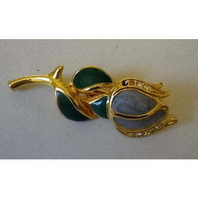 Enamelled flower
