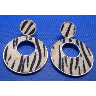 Retro zebra earrings Retro zebra earrings