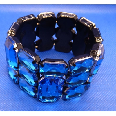Blue expanding bracelet Blue expanding bracelet