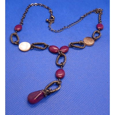 Claret drop necklace Claret drop necklace